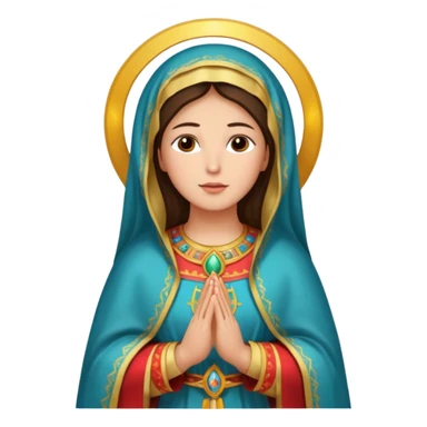 Virgencita de guadalupe sticker