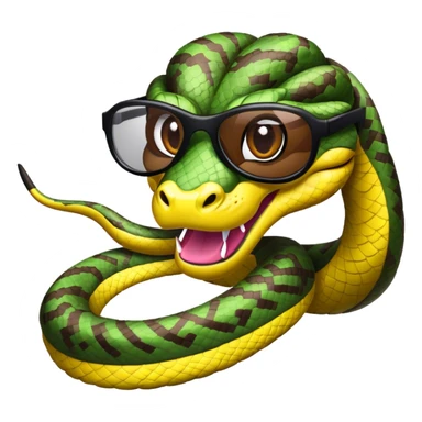 Pit viper glasses  sticker