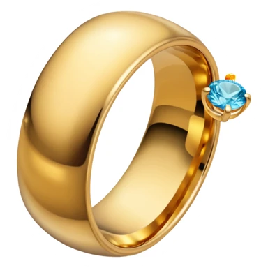 hand with wedding ring sticker