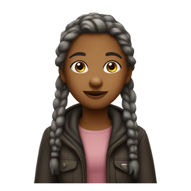 cunning girl sticker