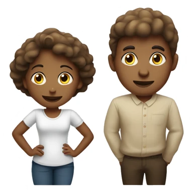 girl potato and boy potato sticker