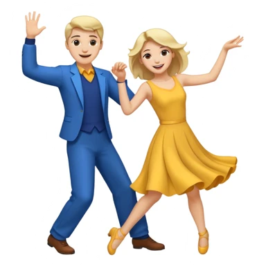 gallop dance sticker