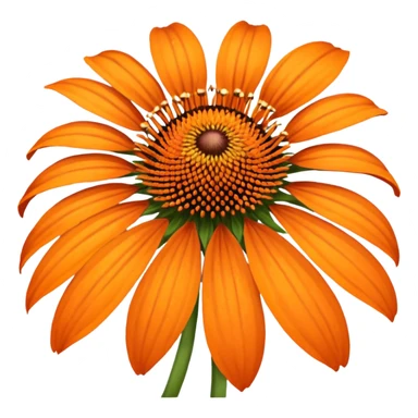 Amazing. What about orange echinacea? sticker