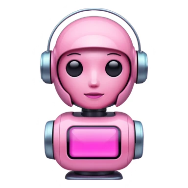 pink chat gpt ai sticker