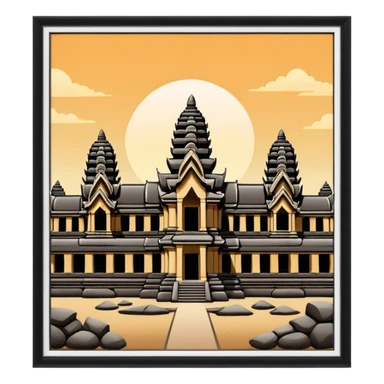 Angkor Wat sticker