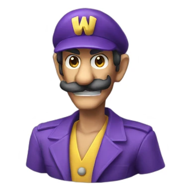 waluigi sticker