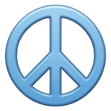 Peace sign emoji  sticker