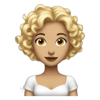 Angel la chanteuse sticker