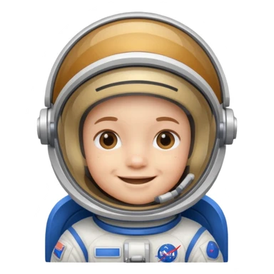 Kid in Astronaut Uniform
 sticker