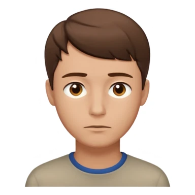 Guy with doubts sticker