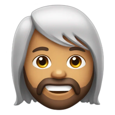 baby randy savage face sticker