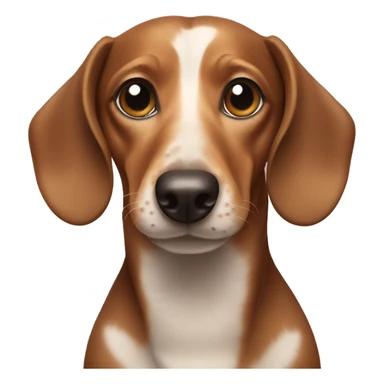Dog dachshund sticker