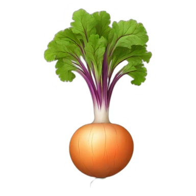 round root vegetable sticker