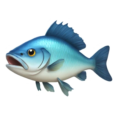 huge fish sticker