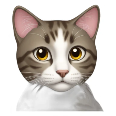 caroline the cat sticker