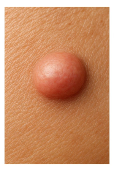 NODULO DI UN CORPO UMANO, IPERREALISTICO 4K sticker