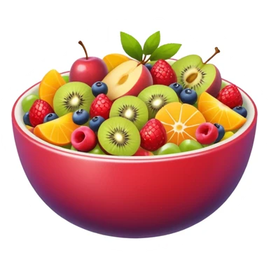 bowl of fruit salad























 sticker