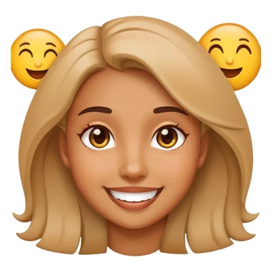 Emojis gril sticker