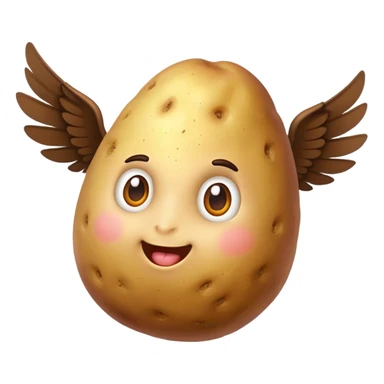 patate volante sticker