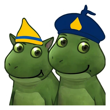 Кот и собака  sticker