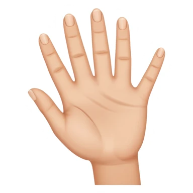 Les doigts en forme de W sticker