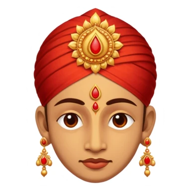 Krsna tilak emoji sticker