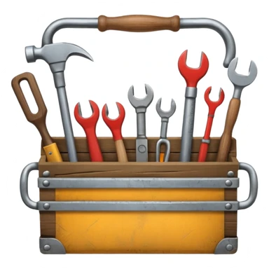 Builder's tools sticker