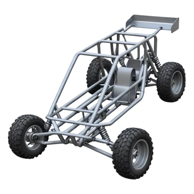 sae mini baja chasis with just the tubes sticker