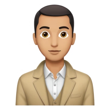 Italian singer Mahmood  sticker