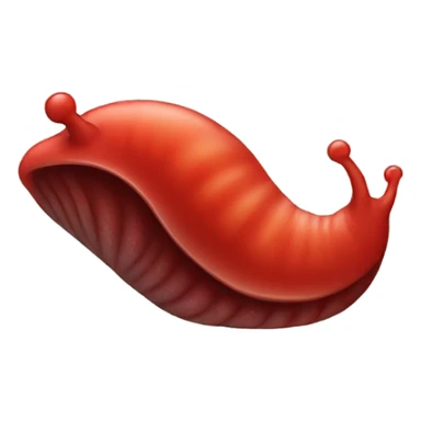 Red slug sticker