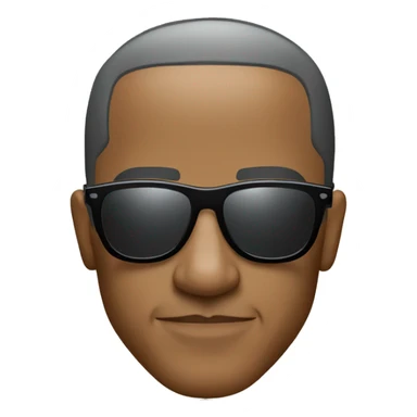Obama in sunglasses sticker