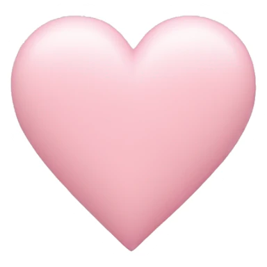 Pastel pink heart  sticker