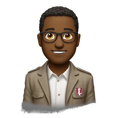 Indiana university  sticker