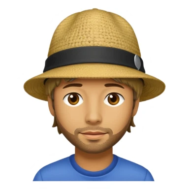 Jay Kay with hat sticker