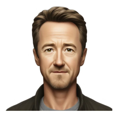 edward norton sticker