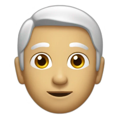 Désolé avec main derrière la tête sticker