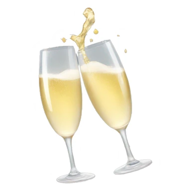 champagne cheers sticker