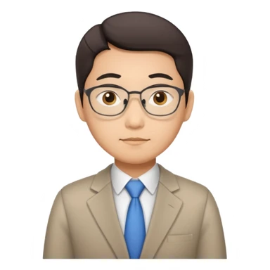 Asian accountant sticker
