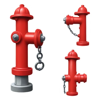 Fire hydrant  sticker