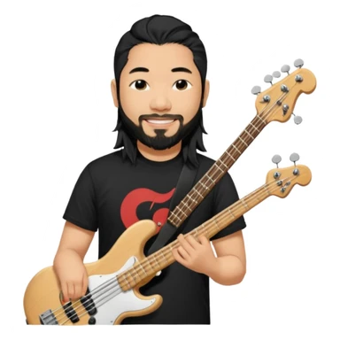 Chi Cheng (1970-2013) bassist of Deftones sticker