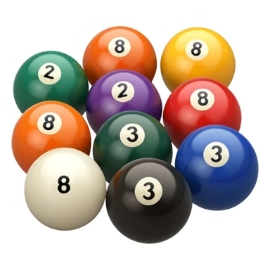 Billiards English  sticker