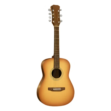 acoustic guitar sticker