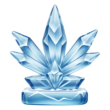 full  ice sculpture sticker