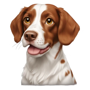 Brittany spaniel  sticker