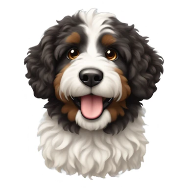 Bernedoodle sticker