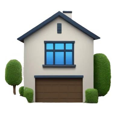 Modern house in AZ with 12th man blue flag sticker