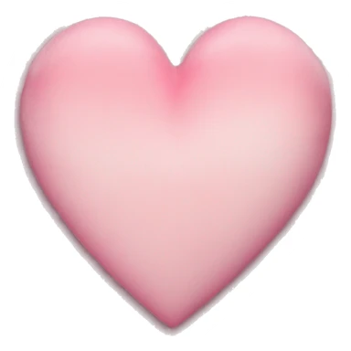 Soft aesthetic pink heart velvet  sticker