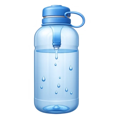 Store bought Water bottle with label sticker