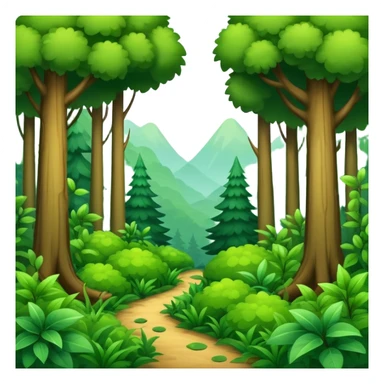 Forest  sticker