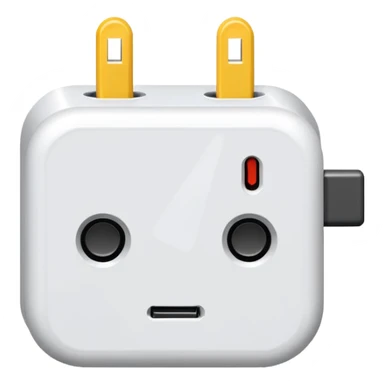 electric plug sticker